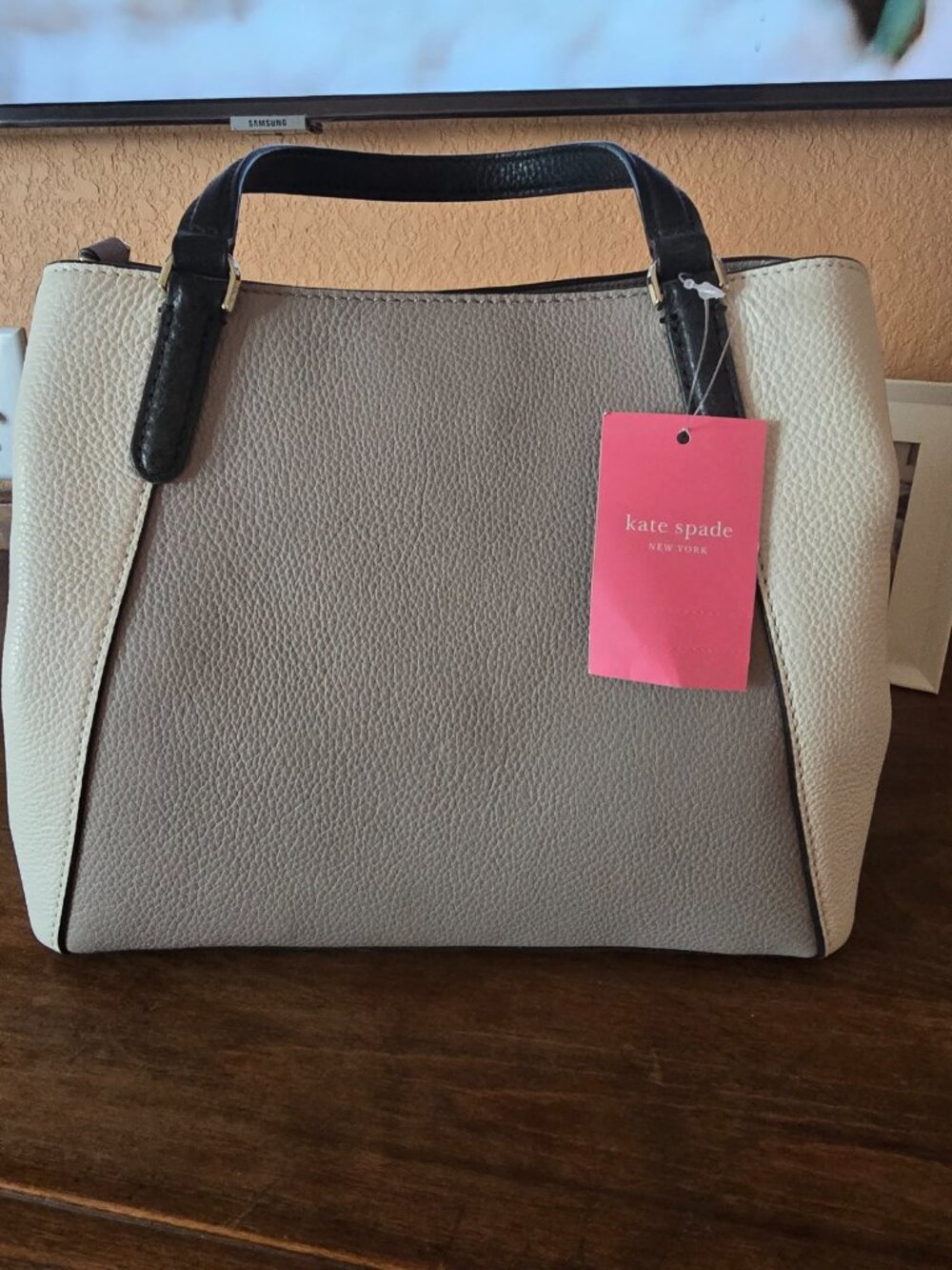 Kate Spade Jackson Triple Compartment Satchel Bag - Picture 3 of 13